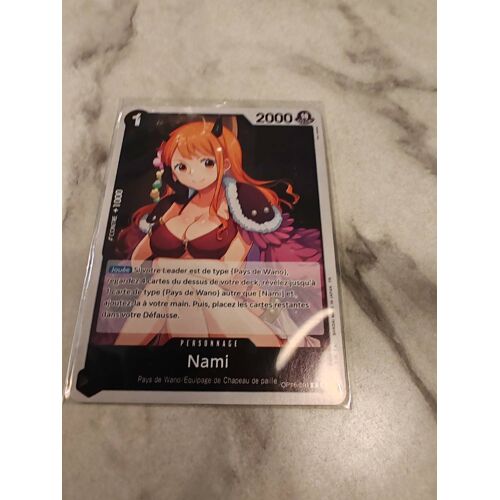 Carte One Piece - Nami - Op16-091 - R - Français