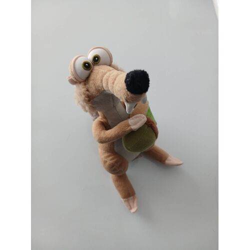 Peluche Scrat L'Âge de Glace 4 (Ice Age 4) avec son gland