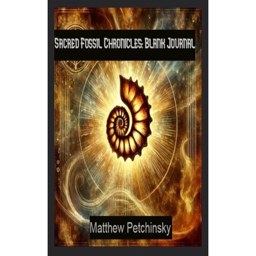 Sacred Fossil Chronicles: Blank Journal Paperback Book By Matthew Petchinsky