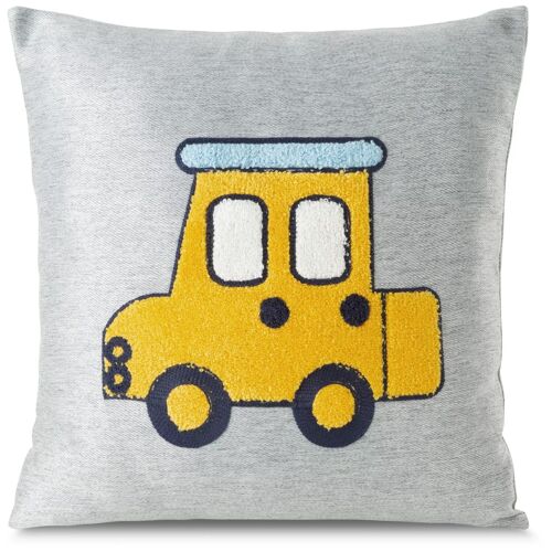 Eurofirany 421685 Taie D'oreiller Gris 45 X 45 Cm Polyester