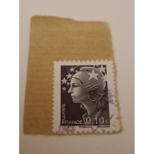 Timbre France Poste Yvert N° 4228 - Gris 0,10 Type Marianne De Beaujard 2008
