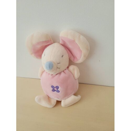 Doudou souris rose ajena