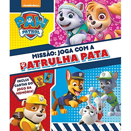 Missão: Joga Com A Patrulha Pata (Portuguese Edition)