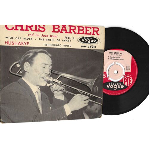 Chris Barber "Wild Cat Blues" Vinyle 45 T 17 Cm - Ep - Disques Vogue - 1980