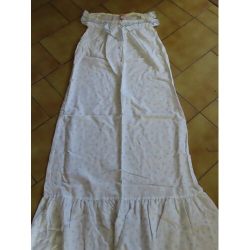 Chemise De Nuit Fleurs Bleues Taille S