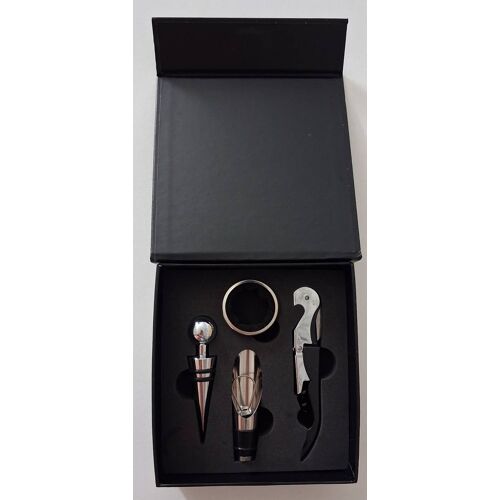 Coffret Cartonné Avec 4 Instruments D'Oenologie
