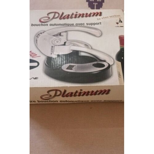 Tire Bouchon Automatique Avec Support, Marque Platinum Fackelmann