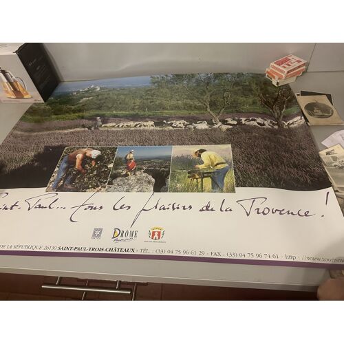 Affiche Vintage Saint Paul Trois Chateaux