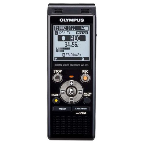 Olympus WS-853 - Enregistreur vocal - 8 Go - noir