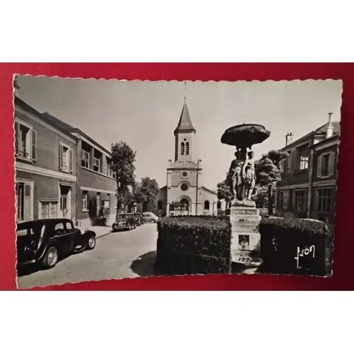 Carte Postale Ancienne Montgeron (Départ 91) - Place De L’Église