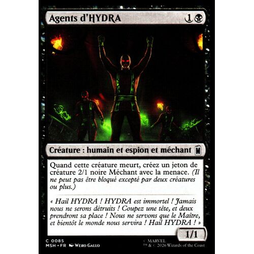 Agents D' Hydra - Magic - Marvel Super Heroes - Vf - C - 85
