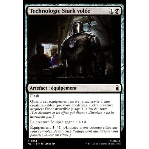 Technologie Stark Volée - Magic - Marvel Super Heroes - Vf - C - 114