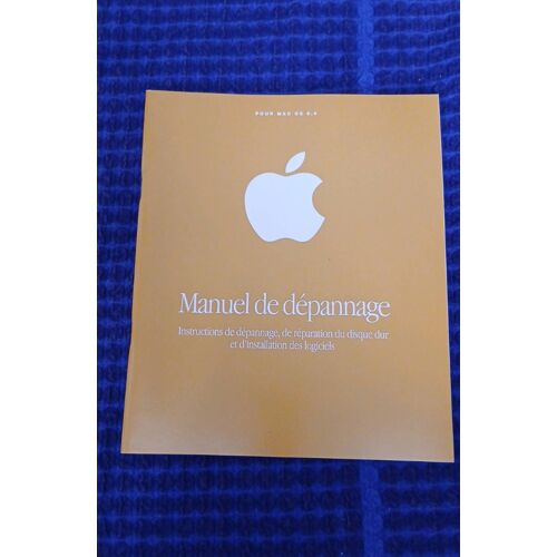 Manuel De Dépannage Mac Os 10.6