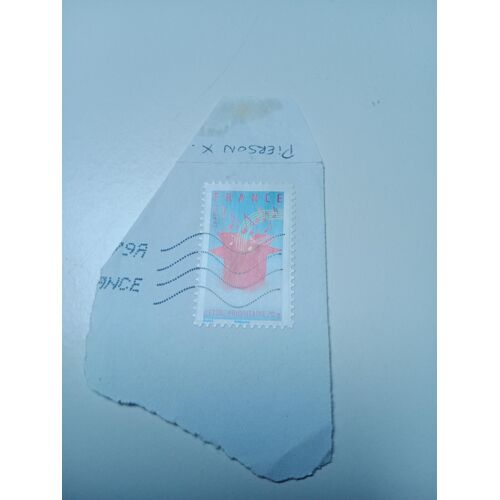 Timbre France Oblitere Lettre 20g Yvert N° 4086 Timbres De Messages Invitation Boite D'Où S'Échappe Des Coeurs De 2007