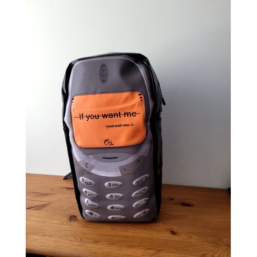 Sac à dos vintage style Nokia 3310 rétro geek