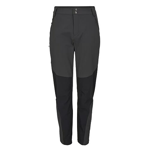 Rab - Women's Torque Mountain Pants - Pantalon De Randonnée Taille 10 - Regular, Gris/Noir