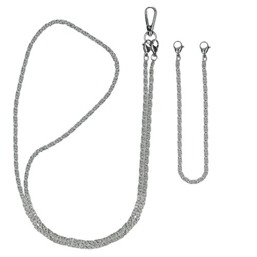 Selencia Cordon de téléphone universel chaînette Argent