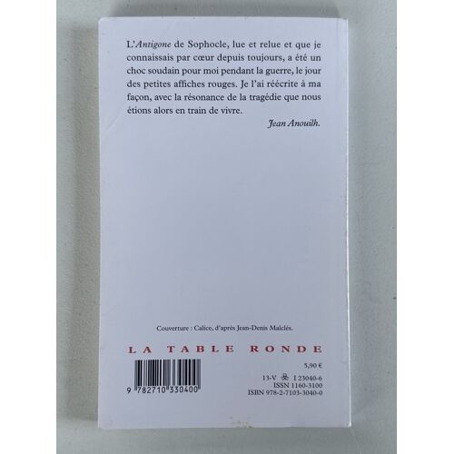 Antigone, Jean Anouilh, La Petite Vermillon