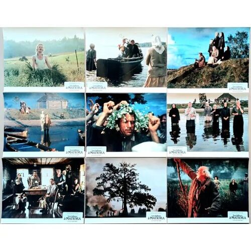 Les Adieux À Matiora (Proschanije) : Jeu De 31 Photos Glacées D'Exploitation Cinématographique - Format 23,5x29 Cm - De Elem Klimov Avec Alexei Petrenko, Lev Dourov, Stefania Staniouta - 1983 -
