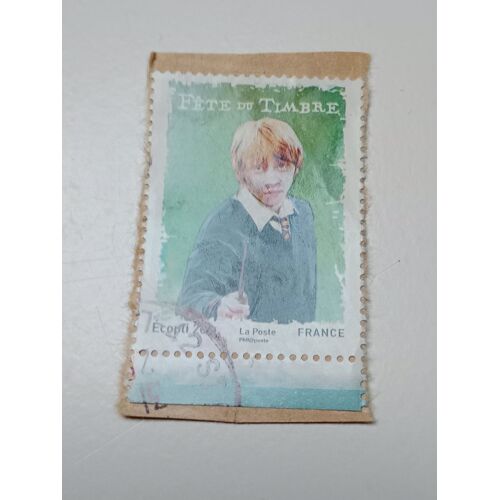 Timbre France Oblitéré Yvert N° 4025 -Fête Du Timbre. «Harry Potter, Héros De La Série De L'Écrivaine Britannique Joanne Kathleen Rowling Ron Weasley De 2007 B