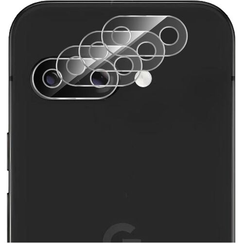 KALANKA-3 Pièces Protecteur d'Objectif de Caméra pour Google Pixel 10A, Caméra Arrière Film en Verre Trempé 9H, Anti-Rayures, HD Clair