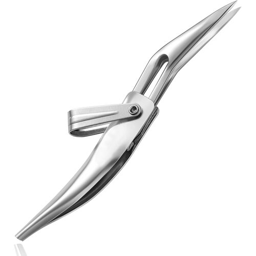 Kalanka-- Pince À Échardes, Idéale Pour Votre Kit De Premiers Secours, Pince À Épiler Pointue Et Pliable Avec Porte-Clés. Éliminez Facilement Les Échardes. 