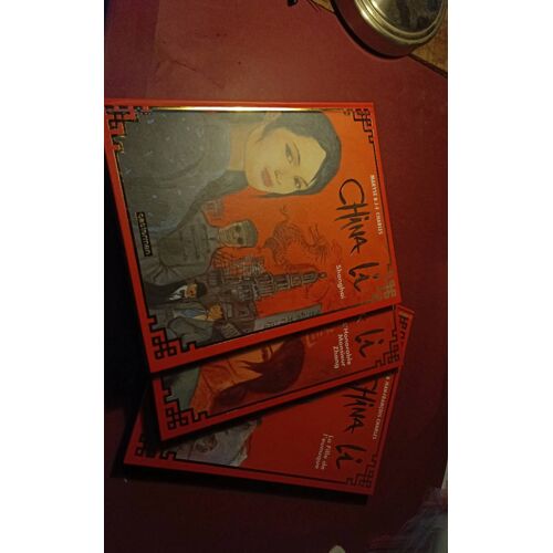 Lot De 3 Bandes Dessinées - China Li - 1.2.3 - Maryse Et J.F Charles - Casterman - Première Édition .