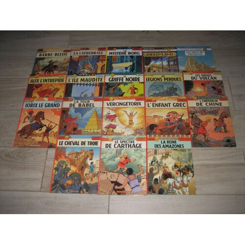 Lot 18 Bd Jaques Martin Alix + Jehn Et Lefranc Casterman