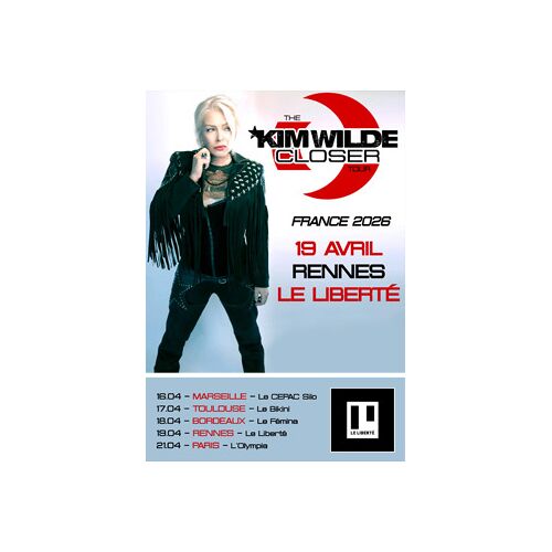 Kim Wilde - Live In Rennes 2026 (Dvd)