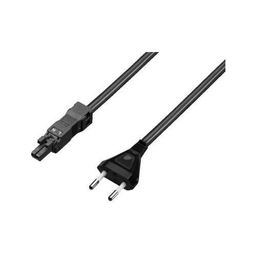 Rittal DK - Stromkabel - Eurostecker (S) - 2 m - Schwarz