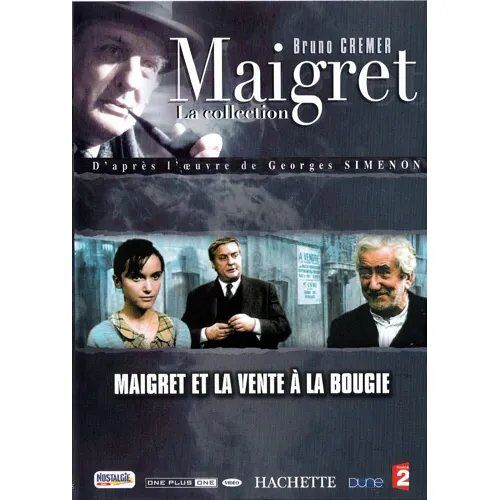 Lot De 5 Dvds Maigret Avec Bruno Cremer : La Vente A La Bougie, Les Petits Cochons Sans Queue, Voit Double, Et L'Inspecteur Cadavre, La Maison De Felicie