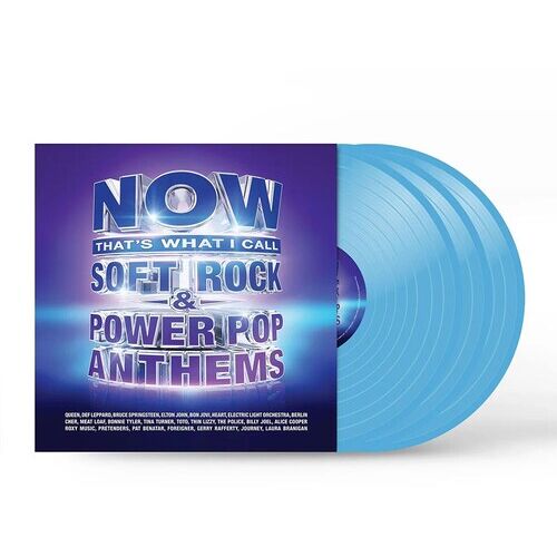 Various Artists - Now That's What I Call Soft Rock & Power Pop Anthems / Various - Blue Colored Vinyl [Vinyl Lp] Blue, Colored Vinyl, Uk - Import
