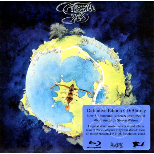 Yes - Fragile - Cd + Blu-Ray - Definitive Edition - 2015 - Rare 633367900821