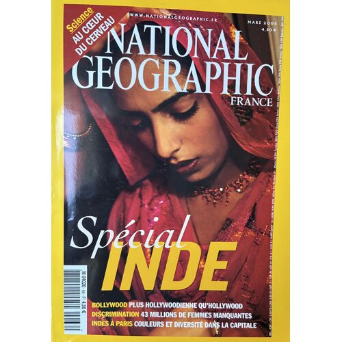 National Geographic France N*66, 03/2005, Special Inde -Bollywood -Discrimination, Femmes Manquantes, 110 Pages
