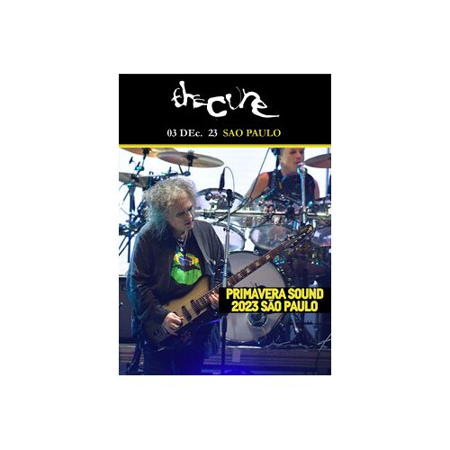 The Cure - Live In São Paulo 2023 (Dvd)