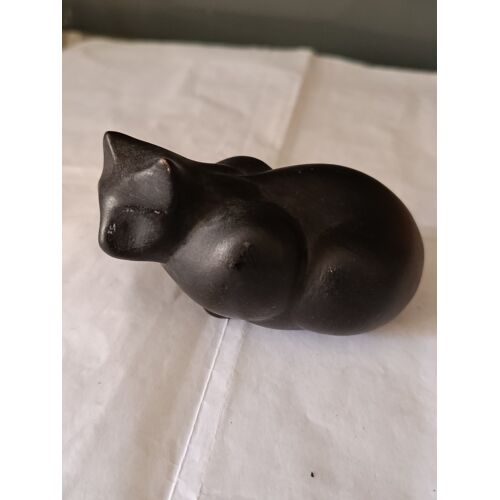 Chat Noir En Résine