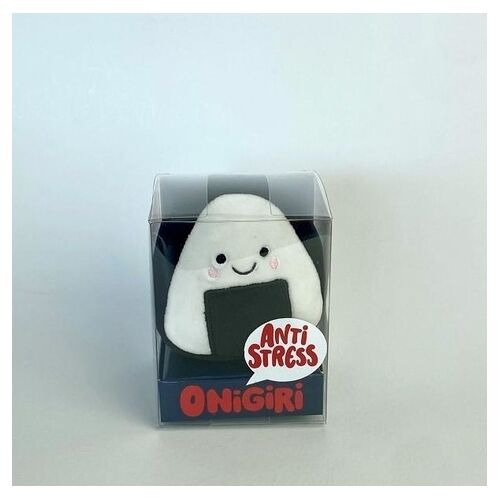 Onigiri Anti-Stress - Coffret Avec 1 Mini Peluche Et 1 Petit Carnet De Recettes
