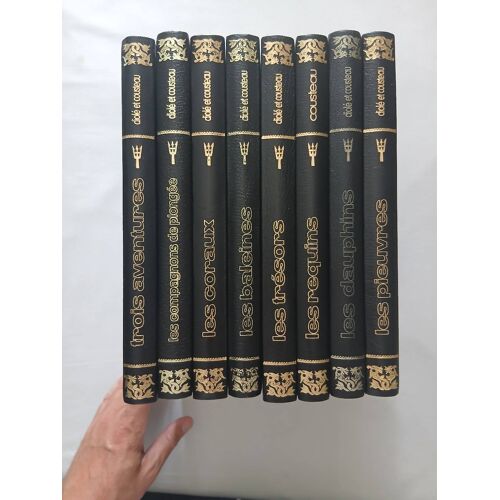 Lot De 8 Volumes, Collection Cousteau Et Diolé