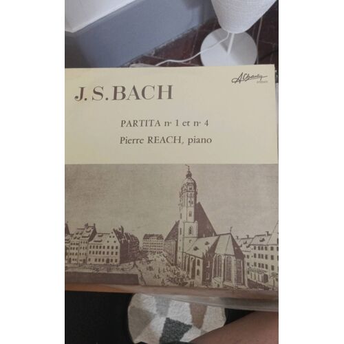 Bach Partita 1 Et 4 Pierre Reach Vinyle