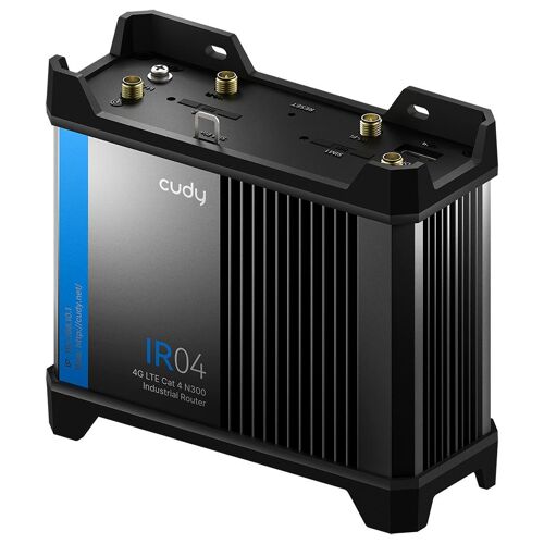 Cudy 4G LTE Cat 4 N300 Industrial Wi-Fi Router, IR04 1.0 Routeur de réseau cellulaire