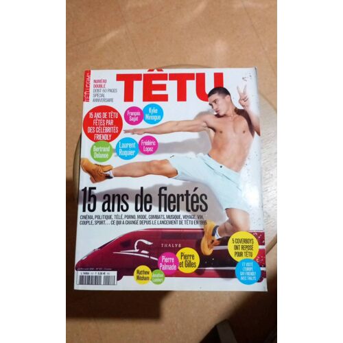 Têtu N°157. 15 Ans De Fiertés. Cinéma, Politique Télé , Porno,Mode, Combats, Musique, Voyage , Vih, Couple, Sport.. Ce Qui A Changé Depuis Le Lancement De Têtu En 1995.
