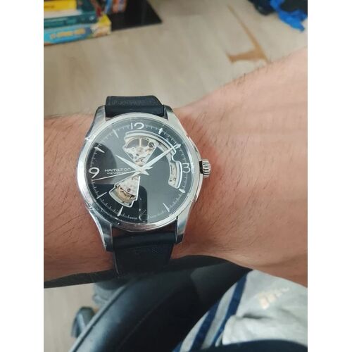 Montre Hamilton Jazzmaster Open Heart Automatique - Réf. H325651