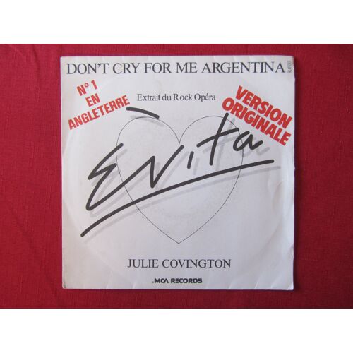 Don'T Cry For Me Argentina (Extrait De L'Opera Rock "Evita" Sur Eva Peron ) - Rainbow High