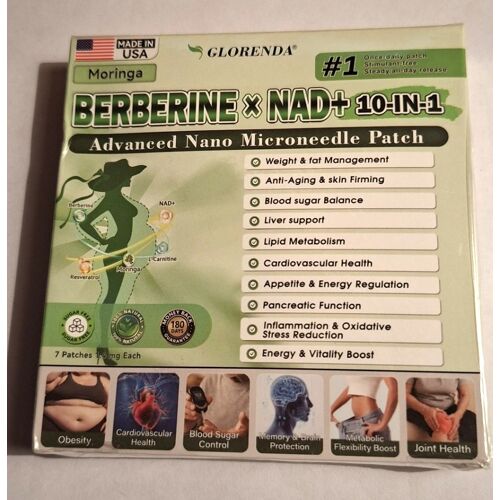Patchs Berberine X Nad+ 10-In-1 