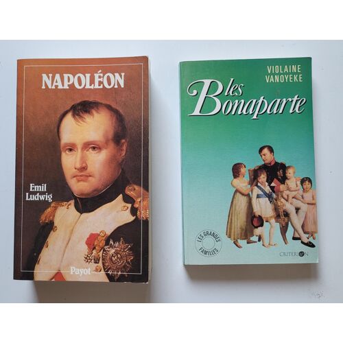 Napoleon De Ludwig + Les Bonaparte De Vanoyeke