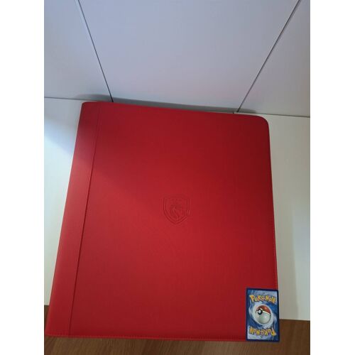 Classeur Xxl De Rangement Pour 1280 Cartes Pokemon / Yu-Gi-Oh En Rouge Premium