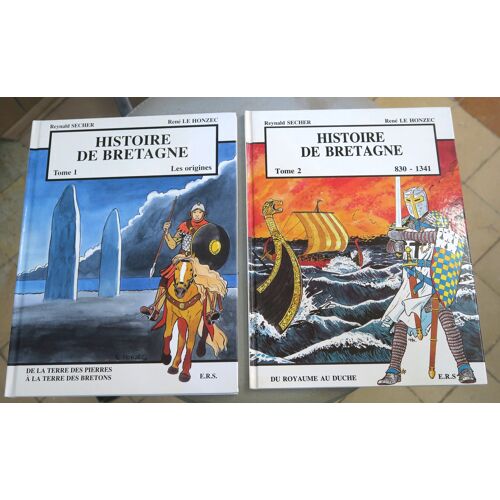Histoire De Bretagne T1 Origines Et T2 830 A 1341