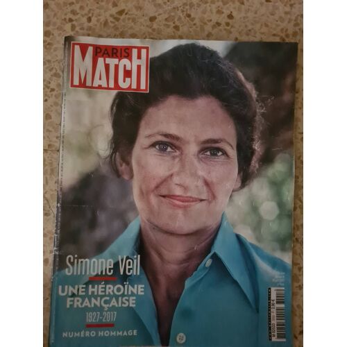 Paris Match. N 3555. 6-12 Juillet 2017. Simone Veil.