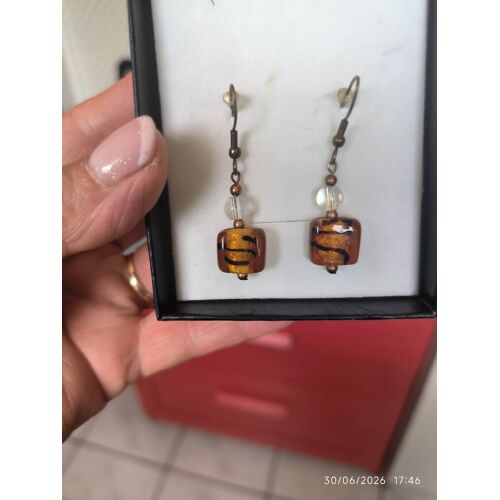 Boucle D Oreilles Tigrees