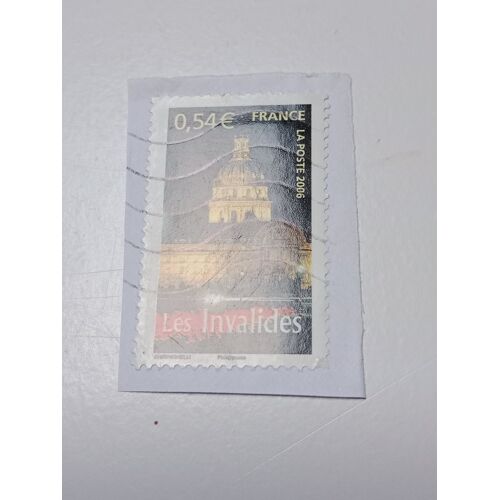 Timbre France Oblitéré 0,54 Yvert N° 3946 Régions Les Invalides A Paris De 2006++